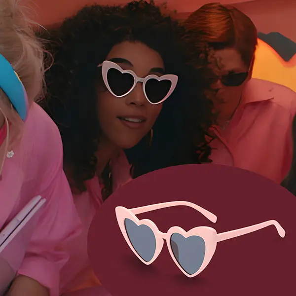 heart shaped sunglasses, barbie sunglasses, heart sunglasses, pink heart sunglasses