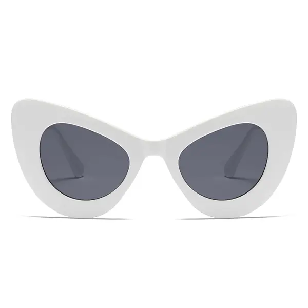 cat eye sunglasses, barbie sunglasses, white cat eye sunglasses