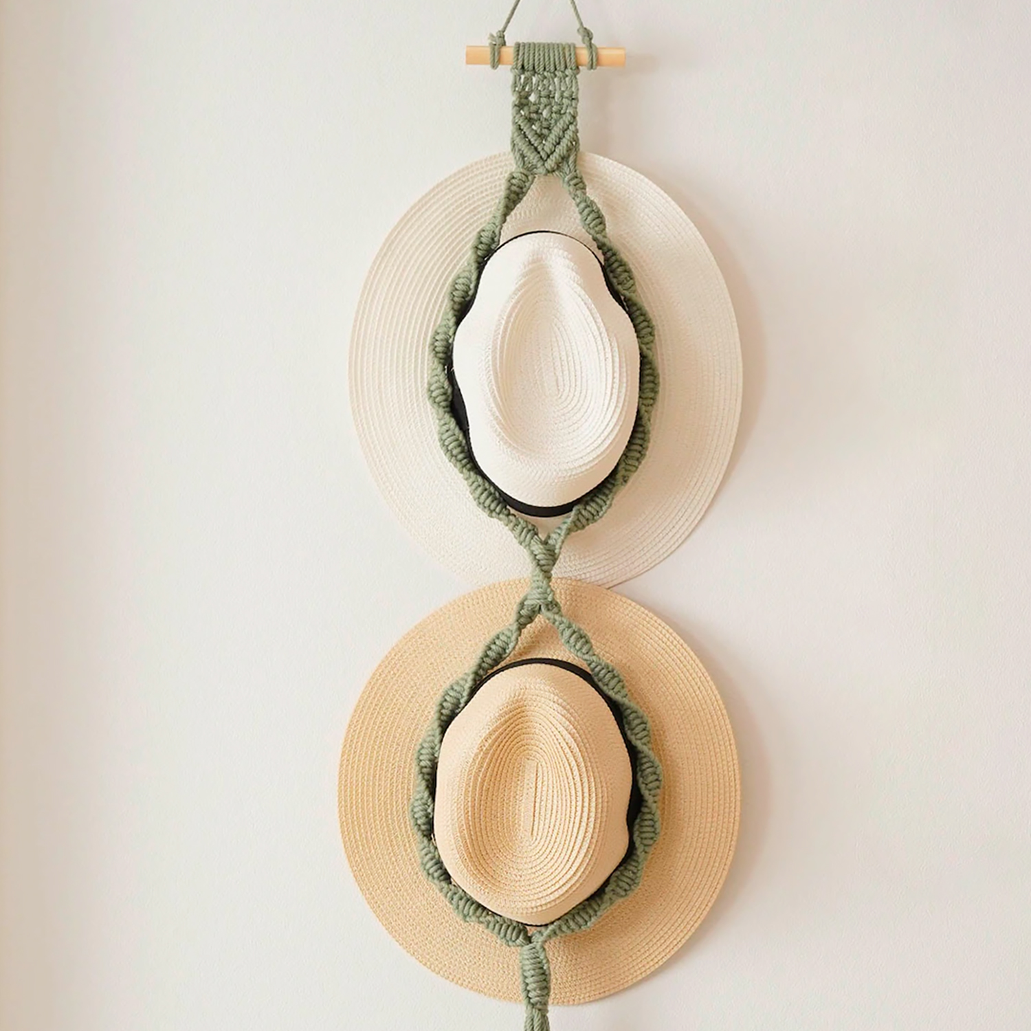 DIY Macrame Hat Holder Kit