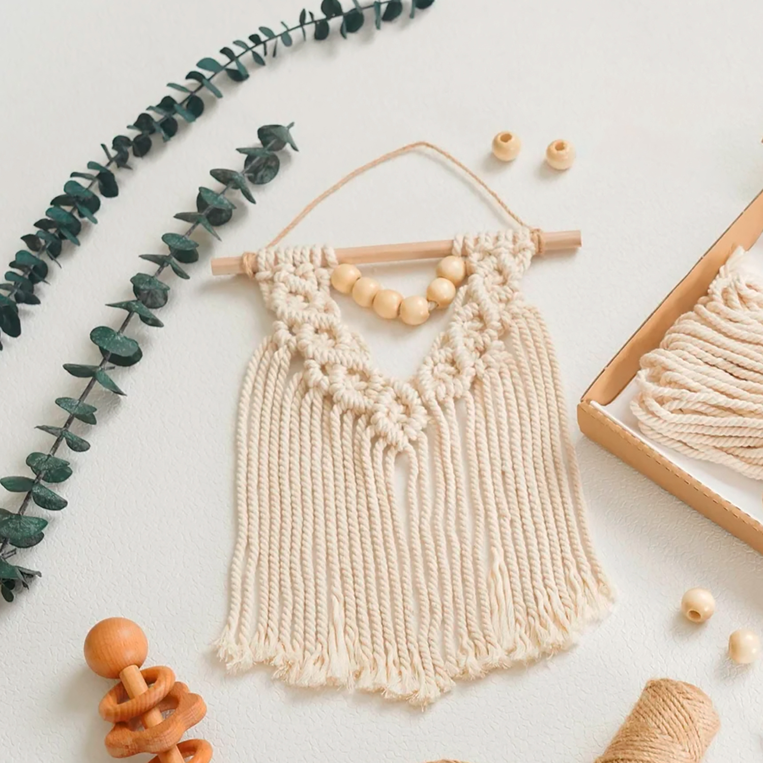 Macrame Mini Wall Hanging DIY Kit