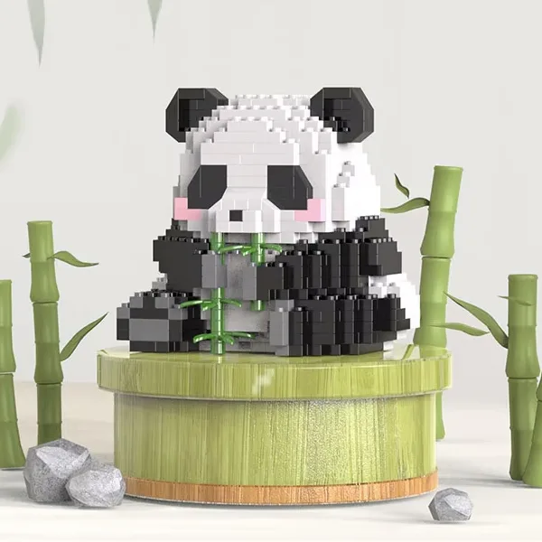 panda building blocks